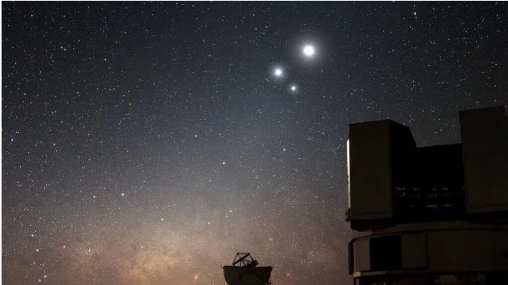 luna y marte
