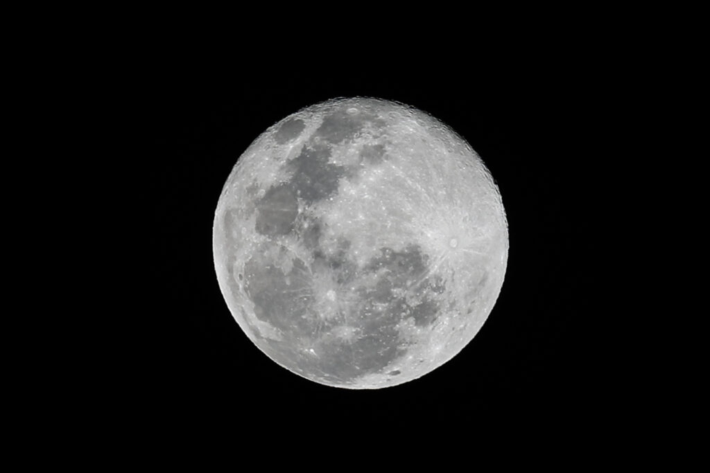 luna azul