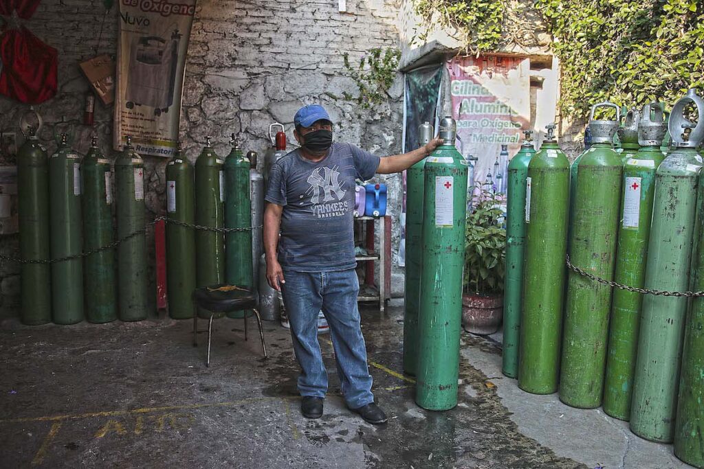 Tanques de oxigeno