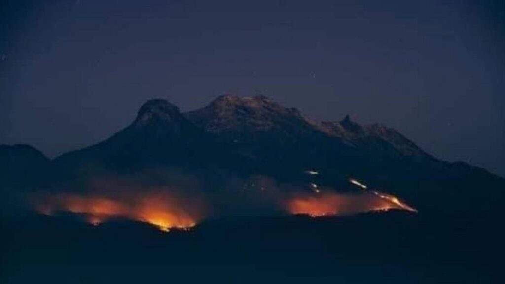 Incendio Izta