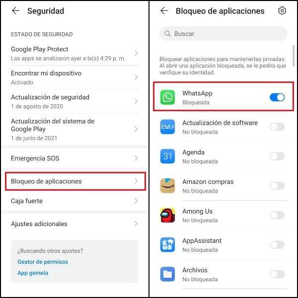bloqueo de aplicaciones android 1