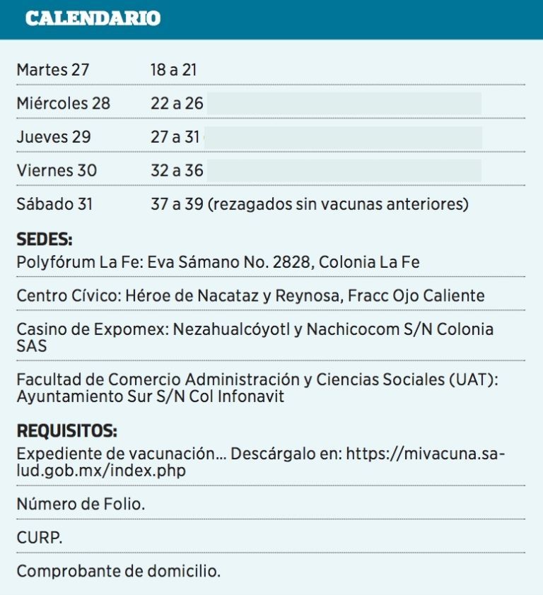 calendario covid