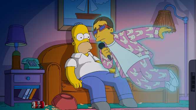 los simpson badbunny