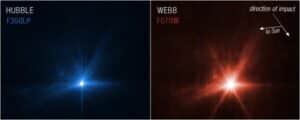 El Hubble y el James Webb ambos telescopios captan el mismo objeto en el espacio
