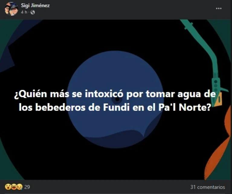 pal norte 2023 intoxicados