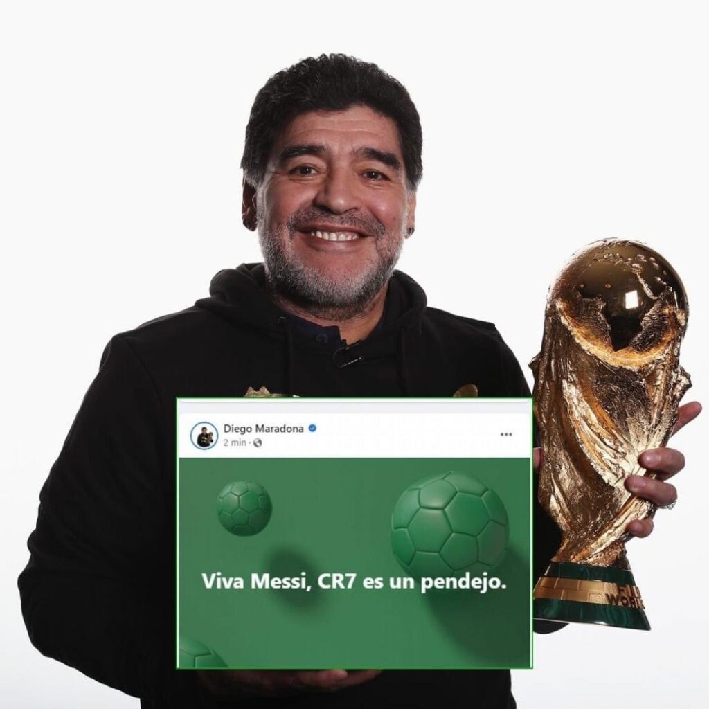 maradona messi