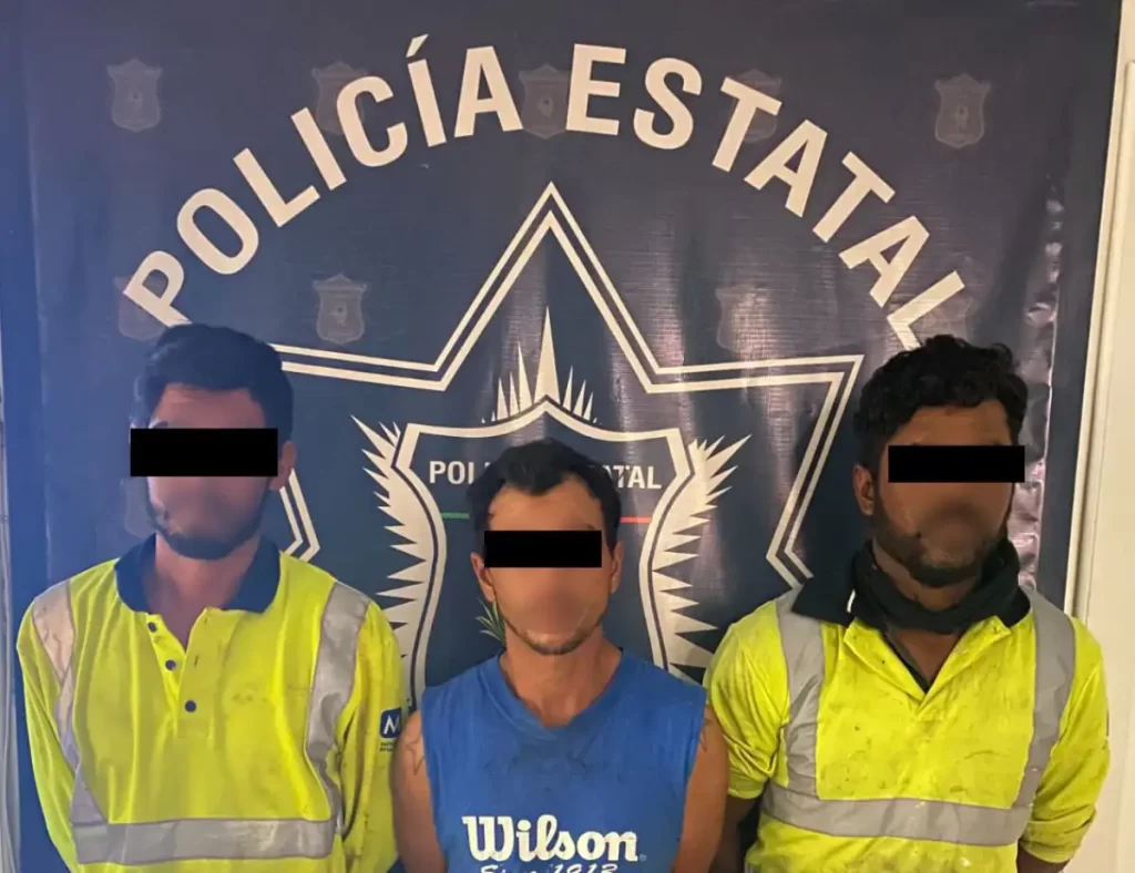 Arrestan a tres por portacion ilegal de armas de fuego
