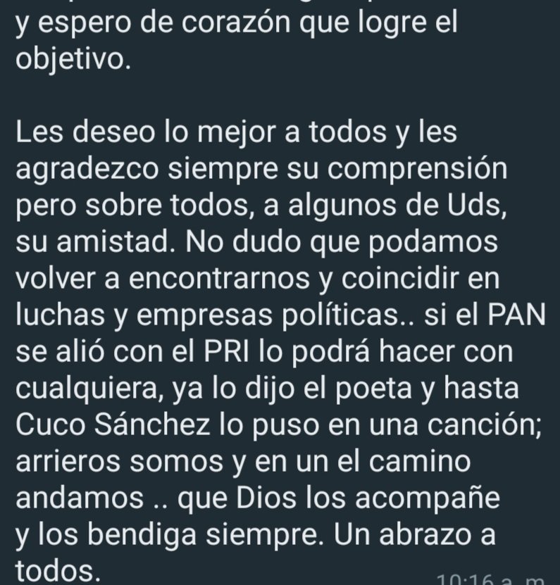 Jorge Alejandro Salum del Palacio ha anunciado su renuncia al Partido Acción Nacional (PAN), marcando el fin de una larga asociación y señalando su intención de unirse a Movimiento Ciudadano (MC)