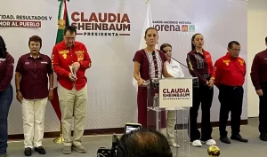Claudia Sheinbaum cierra campaña en Durango