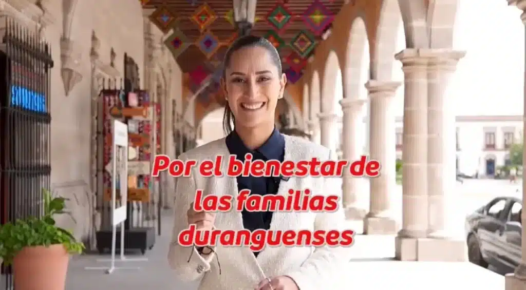 Morena denuncia el uso de la imagen de Claudia Sheinbaum en campaña del gobierno de Durango