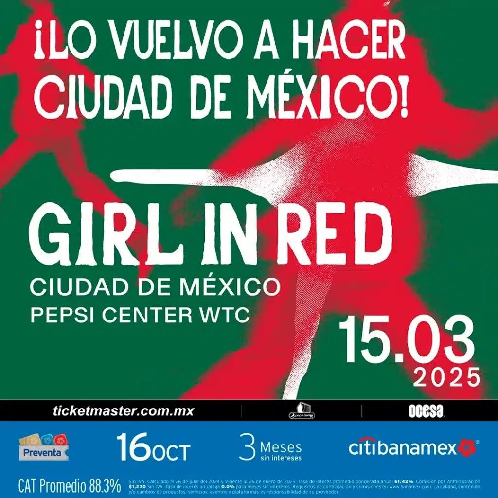 Girl in Red anuncia concierto en México para 2025: Fecha, lugar, boletos y más