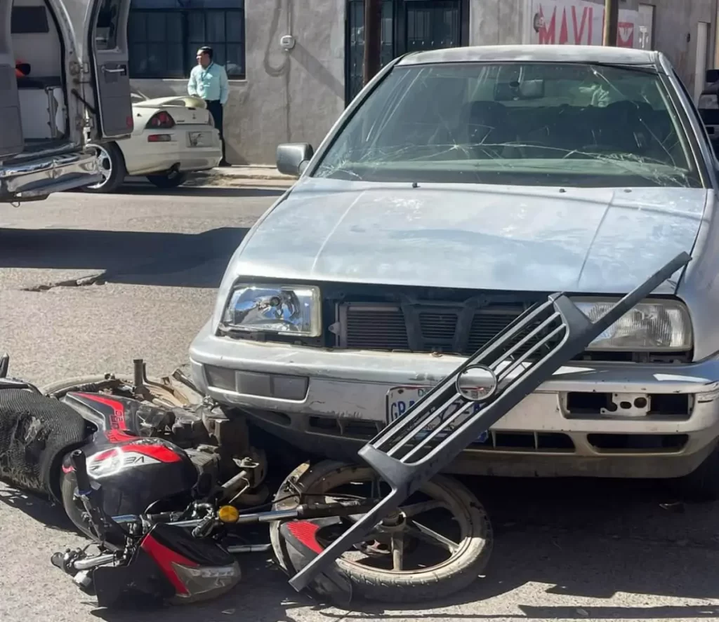 Colisión en Vicente Guerrero