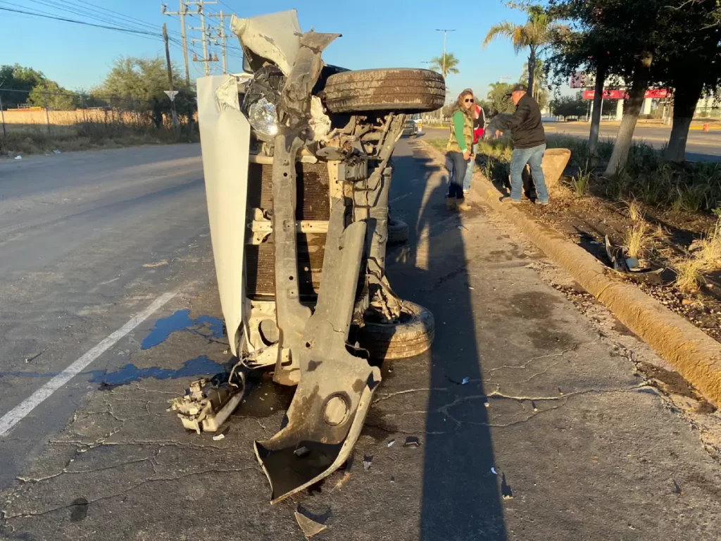 volcadura frente a la FENADU