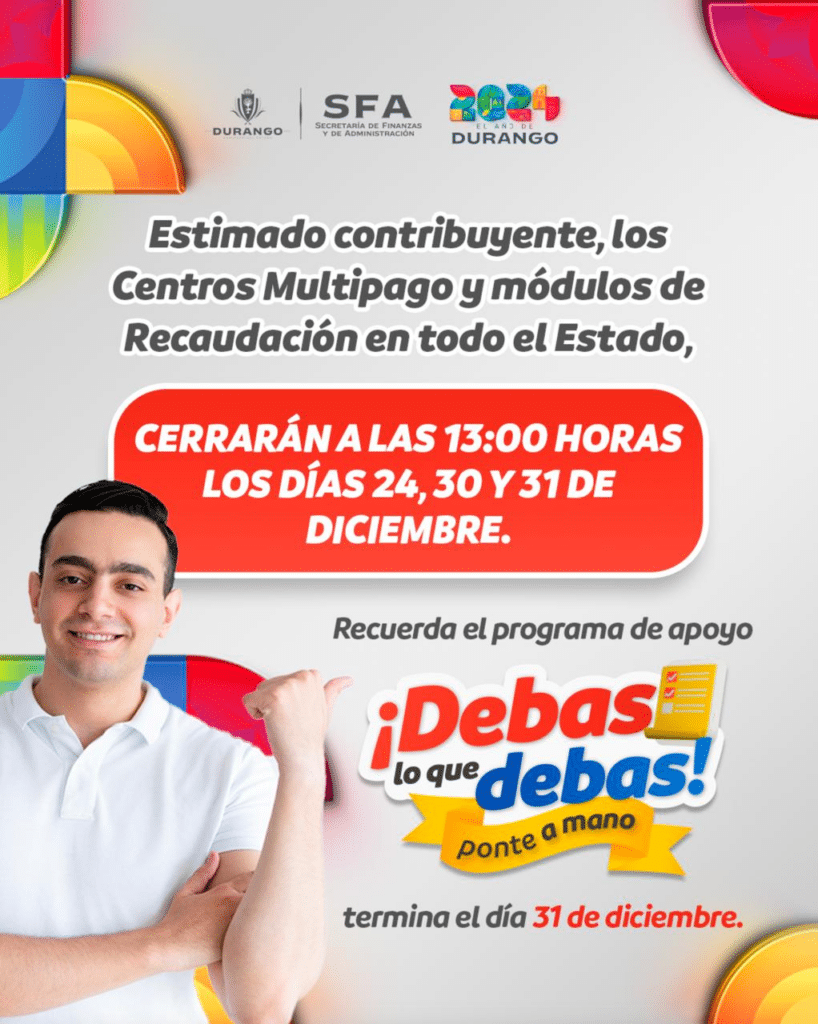 ¡Última oportunidad! Regulariza tus deudas con el programa "¡Debas lo que debas!" antes del 31 de diciembre de 2024