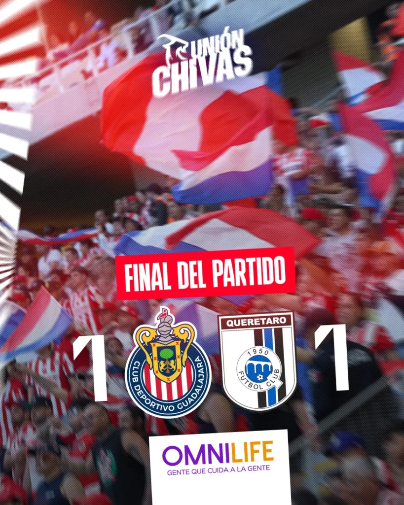 Guadalajara vs Querétaro: Resumen y momentos clave del partido - Liga MX 2025