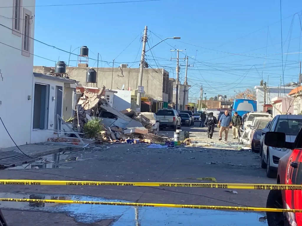 Explosión de gas en Durango: una persona fallecida y viviendas dañadas