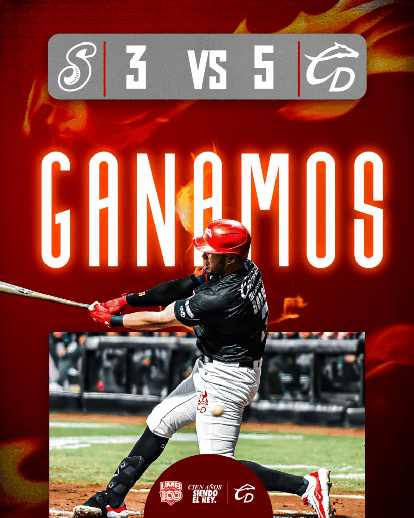 
Caliente de Durango se queda con la primera serie de 2025