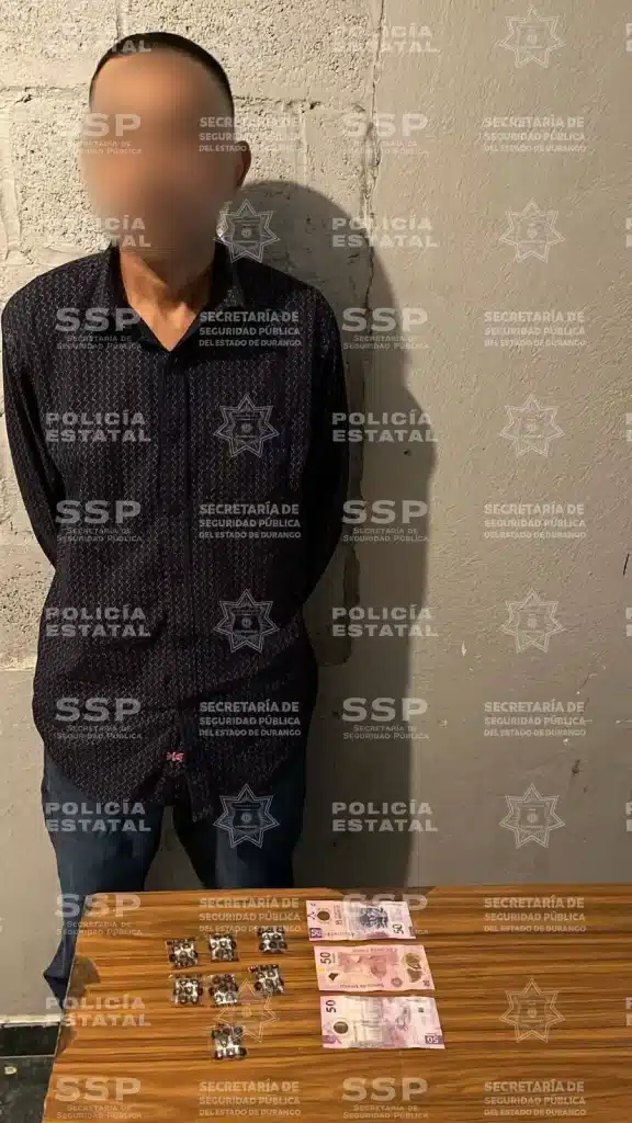 Detienen a 3 presuntos narcomenudistas en Gómez Palacio con dosis de cristal