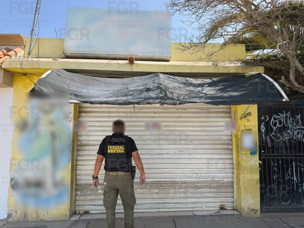 FGR catea un inmueble en la colonia San Carlos y asegura nueve máquinas tragamonedas