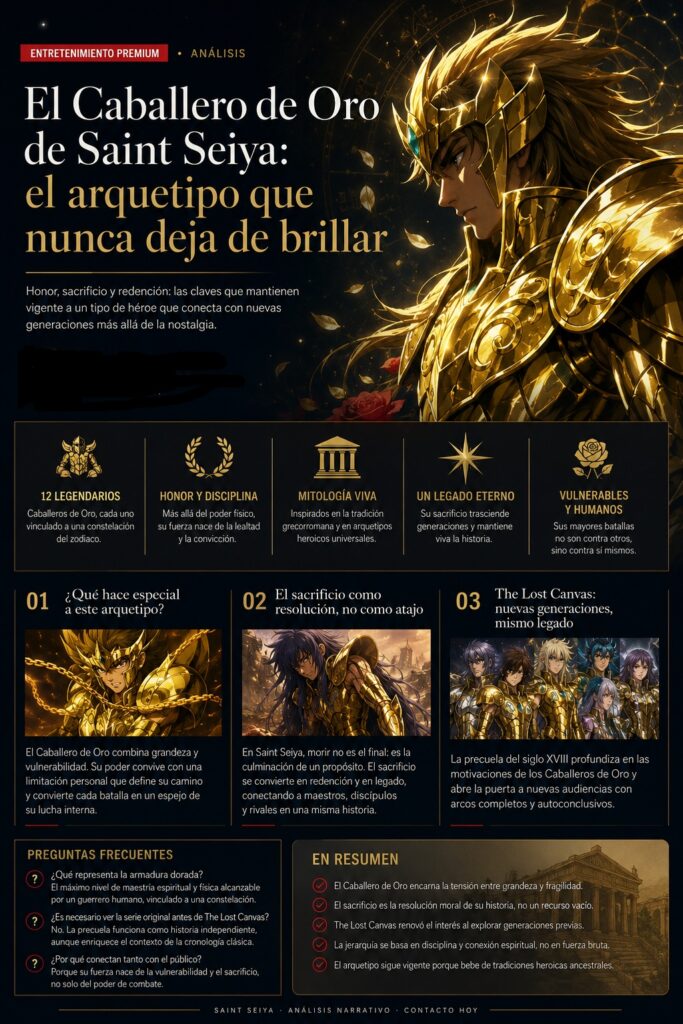 Por qué los Caballeros de Oro siguen fascinando 30 años después