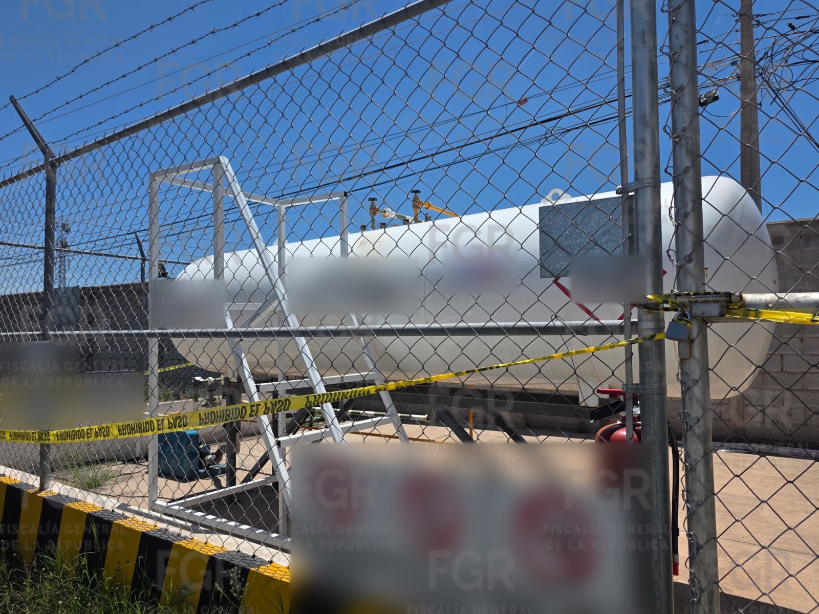 FGR asegura 2,250 litros de gas LP en cateo a domicilio de la colonia Versalles, Durango