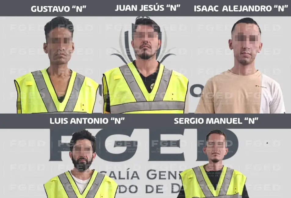 Fiscalía de Durango vincula a proceso a cinco por narcomenudeo