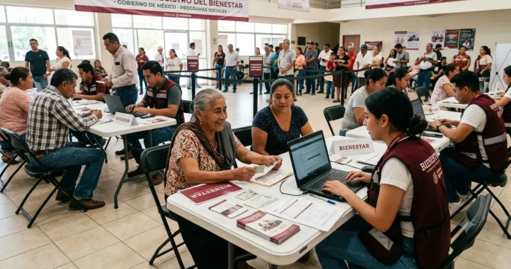 Pensión Bienestar paga a letras S Z