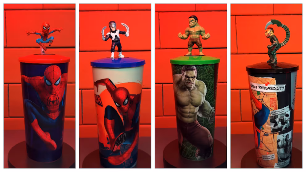 Vasos y palomeras de ‘Spider-Man, Brand New Day’: modelos disponibles y precios en Cinépolis y Cinemex 3 Vasos y palomeras de spiderman new d
