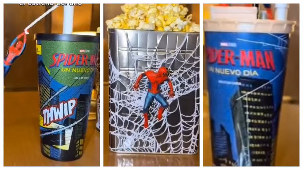 Vasos y palomeras de ‘Spider-Man, Brand New Day’: modelos disponibles y precios en Cinépolis y Cinemex