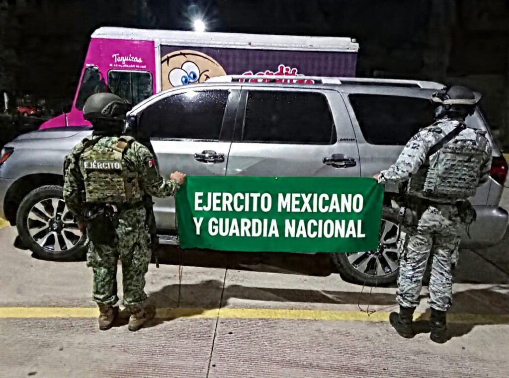 Vehículos blindados y robados el hallazgo del Ejército que revela otro frente en Durango