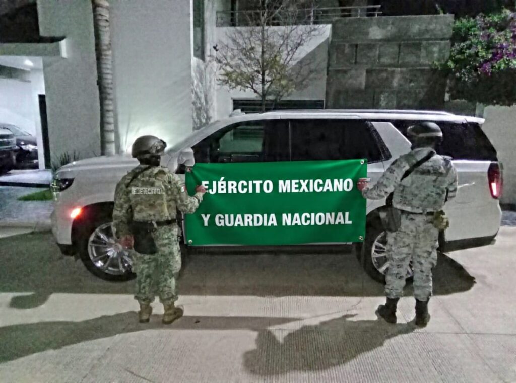 Vehículos blindados y robados el hallazgo del Ejército que revela otro frente en Durango
