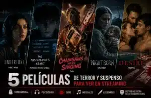 Cinco películas de terror para ver en streaming en Agosto de 2026