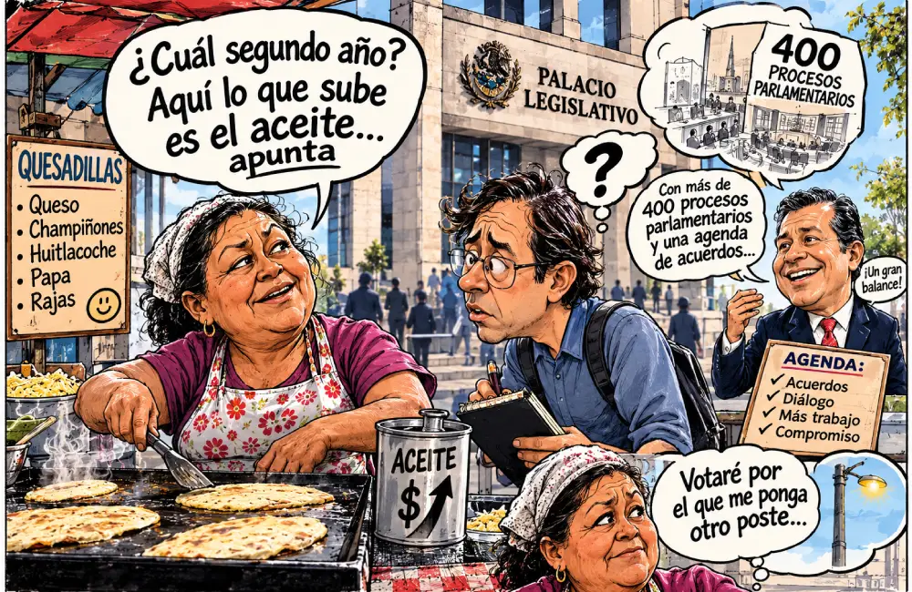 El Congreso de Durango que se aplaude a sí mismo