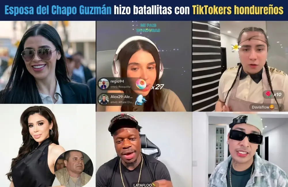 Emma Coronel conquista TikTok: del salto en paracaídas al coqueteo viral con Davis Flow
