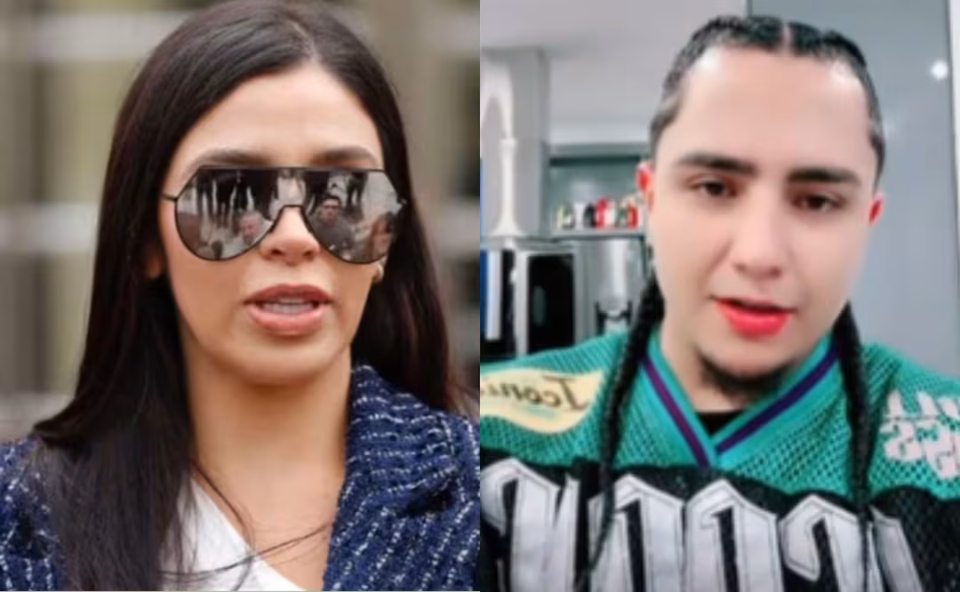 Emma Coronel sorprende a influencer que intentó conquistarla durante un live de TikTok