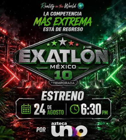 Exatlón México 2026: participantes de la temporada 10, cuándo empieza y dónde verlo 1 Exatlón México 2026