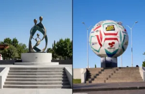 La estatua costó más que la plaza: 17.9 millones de pesos y todavía falta contar el mega balón