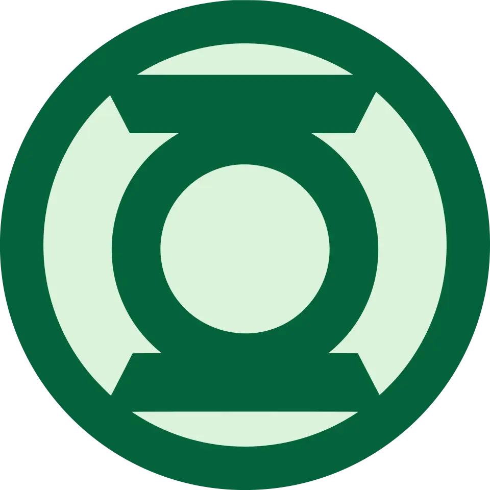 anillo linterna verde