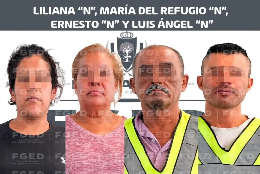 Cuatro detenidos en Durango con cristal en Gómez Palacio y Cuencamé