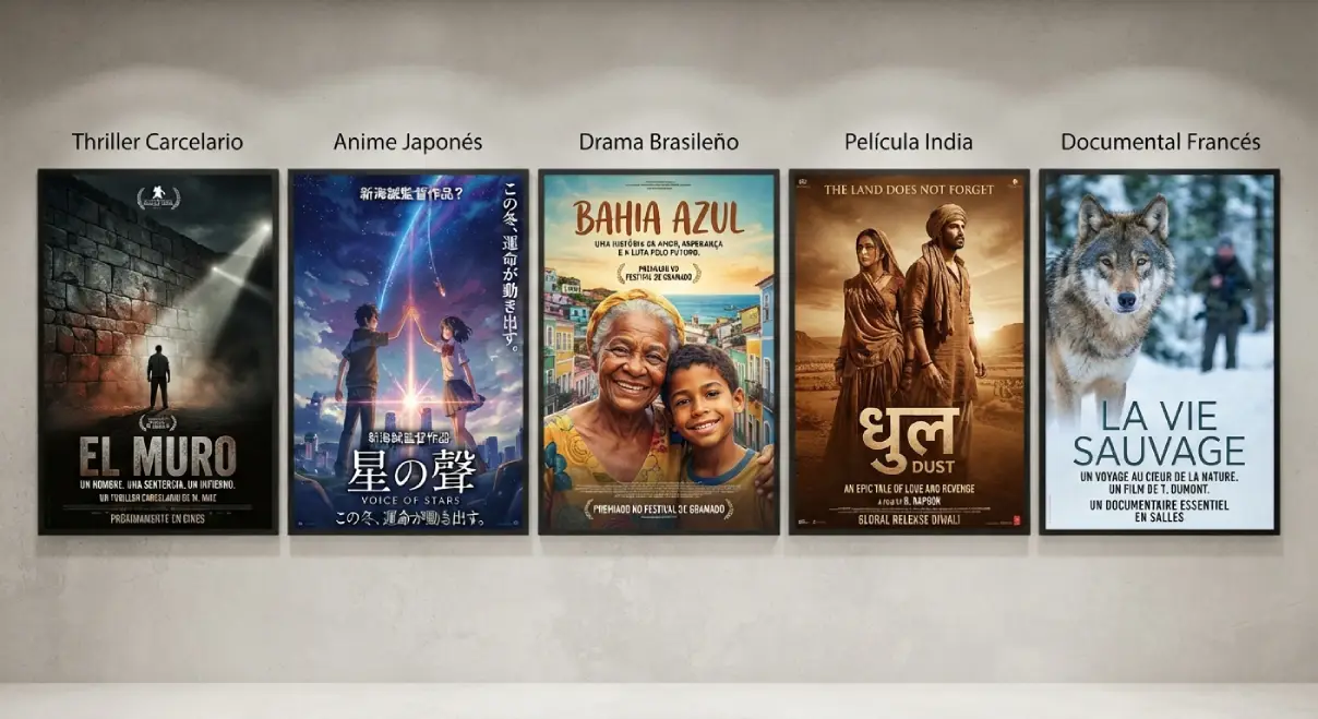 5 películas internacionales para ver ahora en streaming