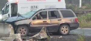 Dos muertos deja accidente en supercarretera Durango–Mazatlán, tramo Arroyo del Agua