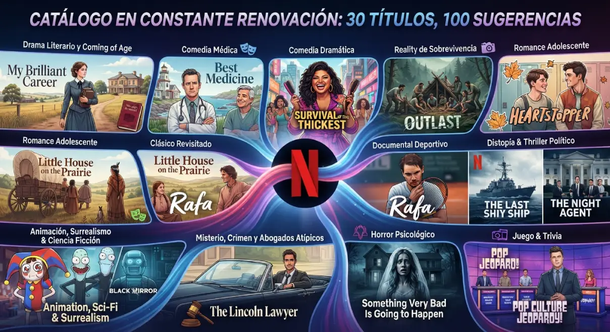 Las 30 mejores series de Netflix ahora mismo: de “My Brilliant Career” a “Black Mirror”