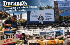 Durango, 4 años y el mismo slogan cambiado de sitio